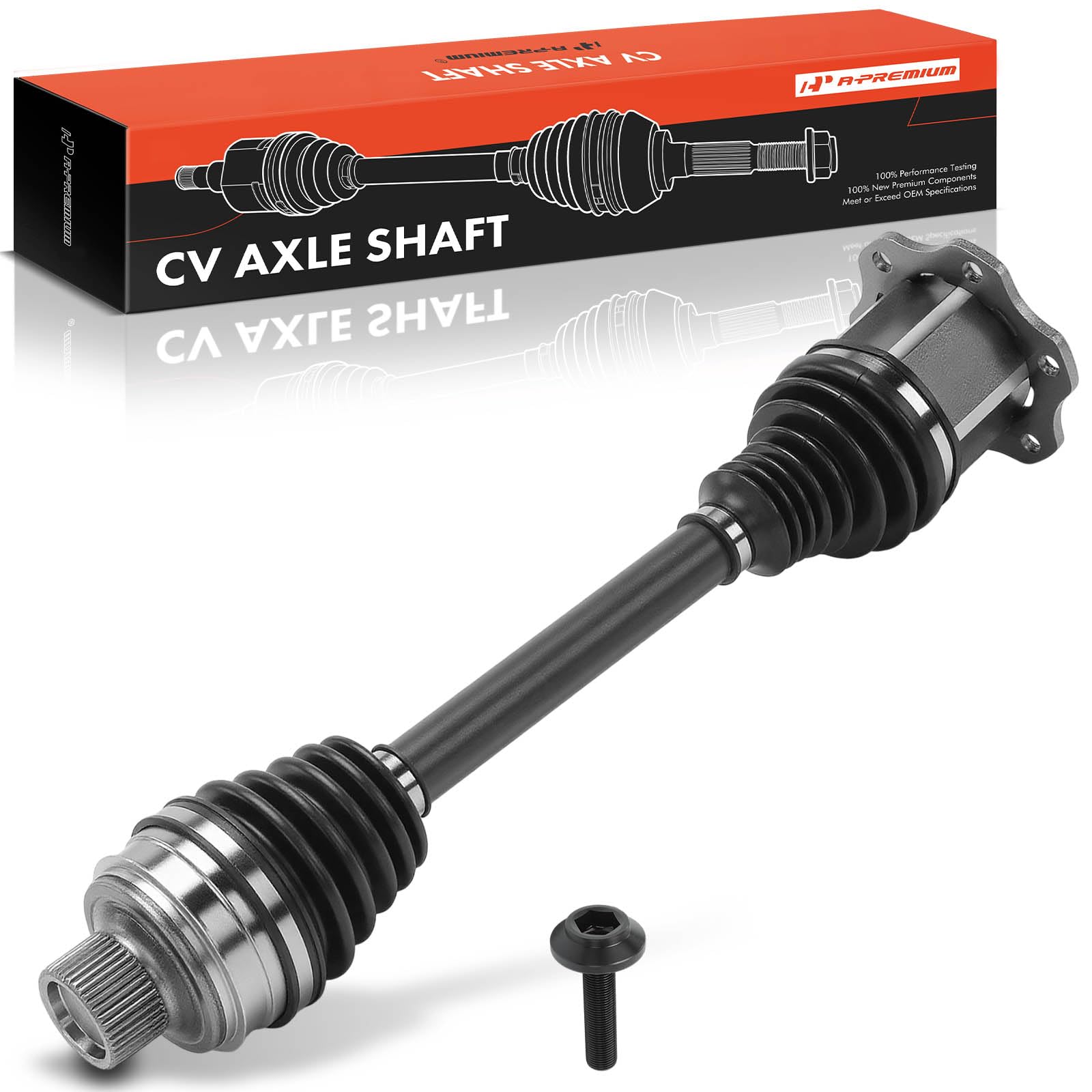 A-Premium CV Axle Shaft Assembly Compatible with Porsche Macan 2015 2016 2017 2018 2019, 2.0L 3.0L 3.6L, Front Left or Right, Replace# 95B407271D, 95B407271H