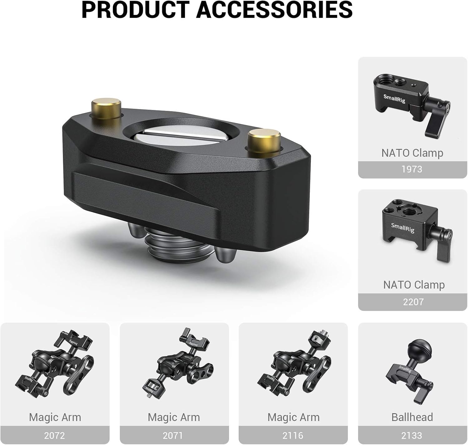 SmallRig NATO Rail with Locating Screw for ARRI 35mm BUN2501B - Image 6