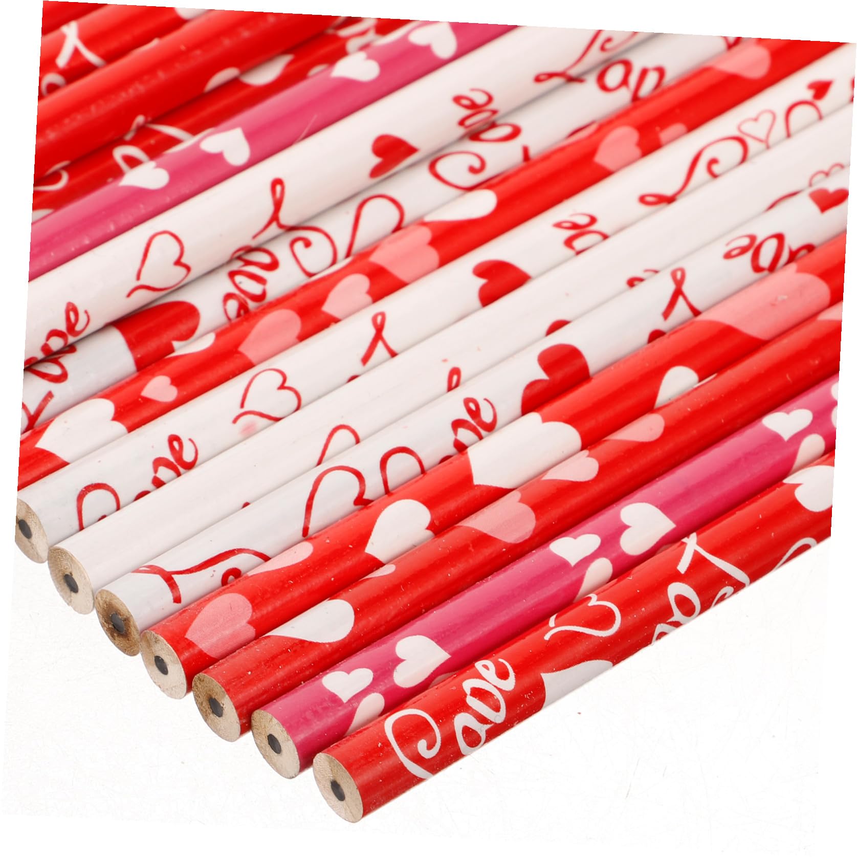 Tofficu 300-Teiliges Bleistiftset Zum Valentinstag Radiergummis Zum Valentinstag Bleistifte Zum Valentinstag Großformatige Bleistifte Zum Valentinstag Schreibwarenset Zum