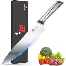 imarku Chef Knife 8 Inch, Ultra Sharp Stainless Steel Kitchen Knife with Ergonomic Handle, Professional Cooking Knife for Meat, Vegetables & Fruits, Rust Resistant Chefs Knife with Gift Box
