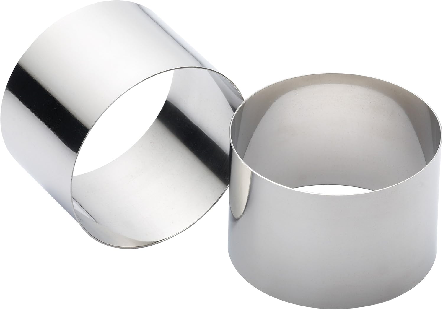 Amazon.com: KitchenCraft KCRINGEXLRG Cooking Rings, Extra Deep Moulds ...