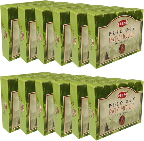 Miniatura 6 de Preciosos conos de incienso de pachulí y quemador de incienso de cono Insence Insense Hem Inciense