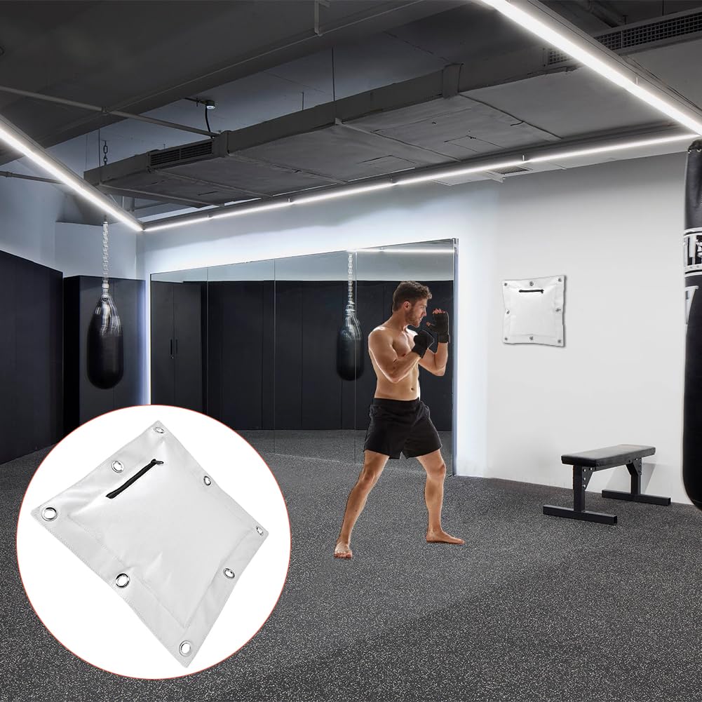 Joyzan Wing Chun Borsa da Boxe, Sacchetto Di Punch Wing Chun Borse Parete in Tela Cuscino Impatto Sacco Sabbia Muro Pad Attrezzatura per Allenamento di Arti Marziali Kung Fu Muay Thai Sanda Praticanti