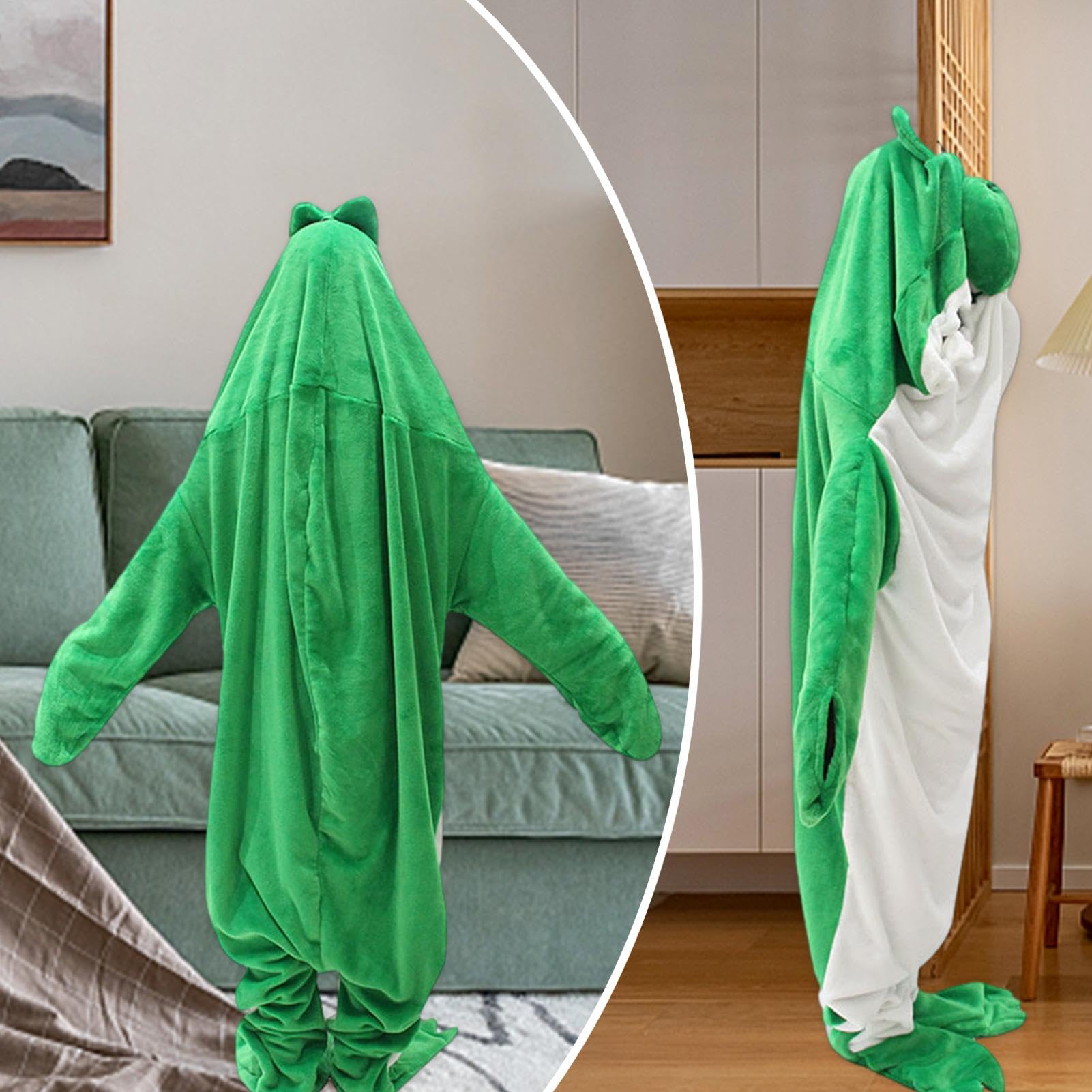Pijama de Cuerpo Entero Dinosaurio Disfraz Cosplay Franela Suave Para Casa | Pijama de Franela para Disfraz Dinosaurio Para Otoño Invierno Clima Frío Juego Roles Disfraz Camping Viaje Mujeres