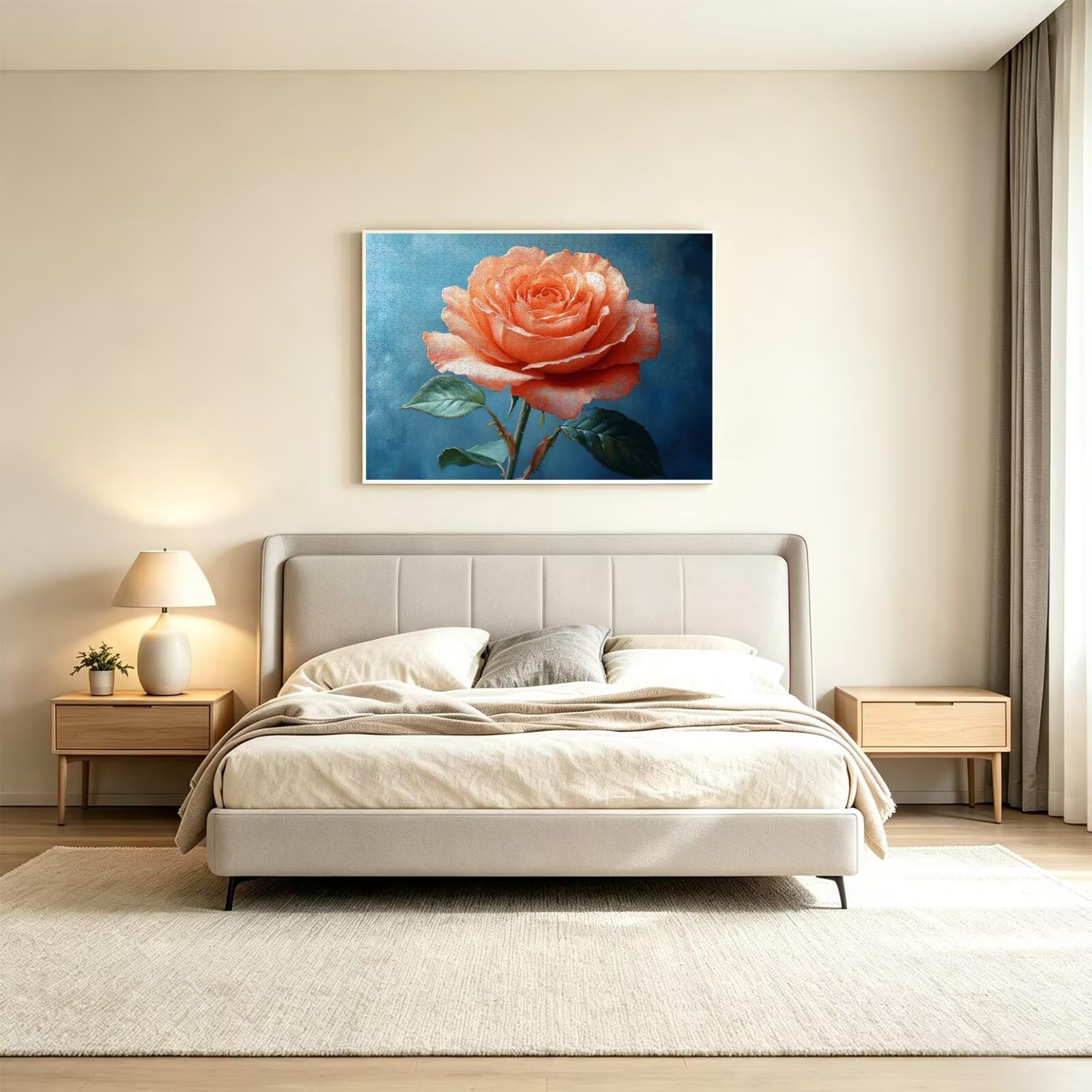 Puzzle dla dorosłych 4000, kwiat róża, 141 x 87 cm, n-285