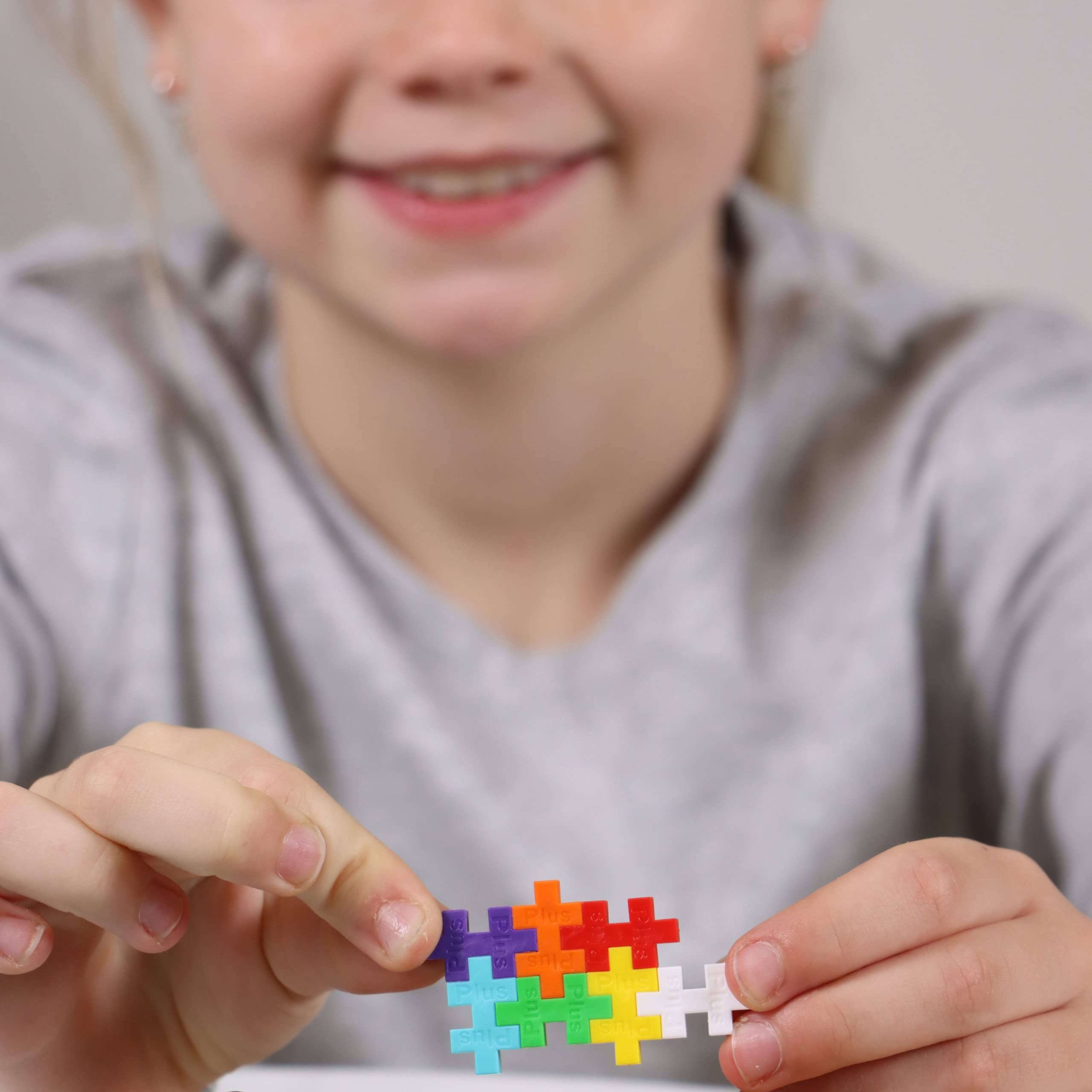 PLUS PLUS Building Blocks Toy, 100 pc Kids Construction Toys, Creative Learning Resources and STEM Play for Home and Travel - Image 4