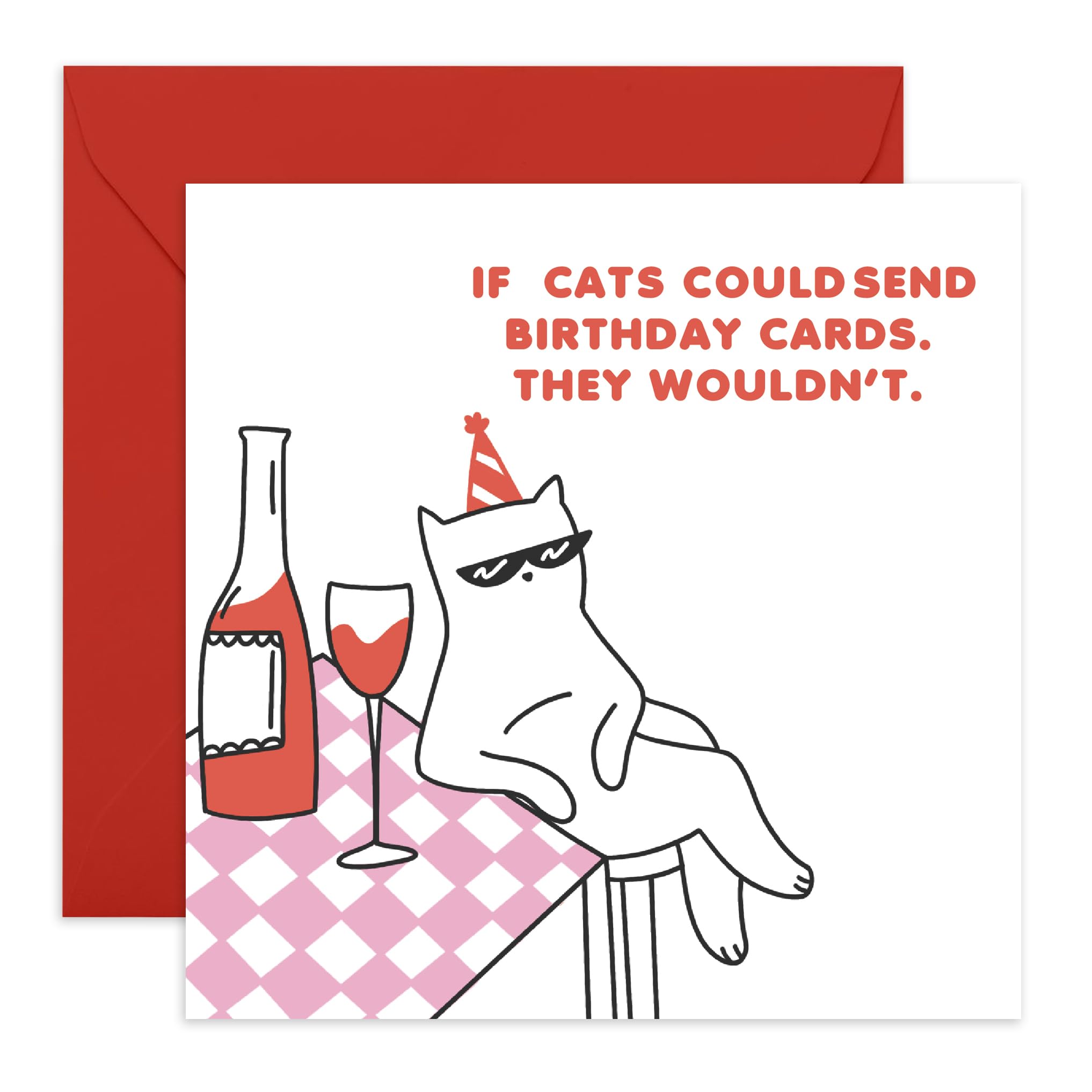 CENTRAL 23 Carte Anniversaire Chat – If Cats Could Send