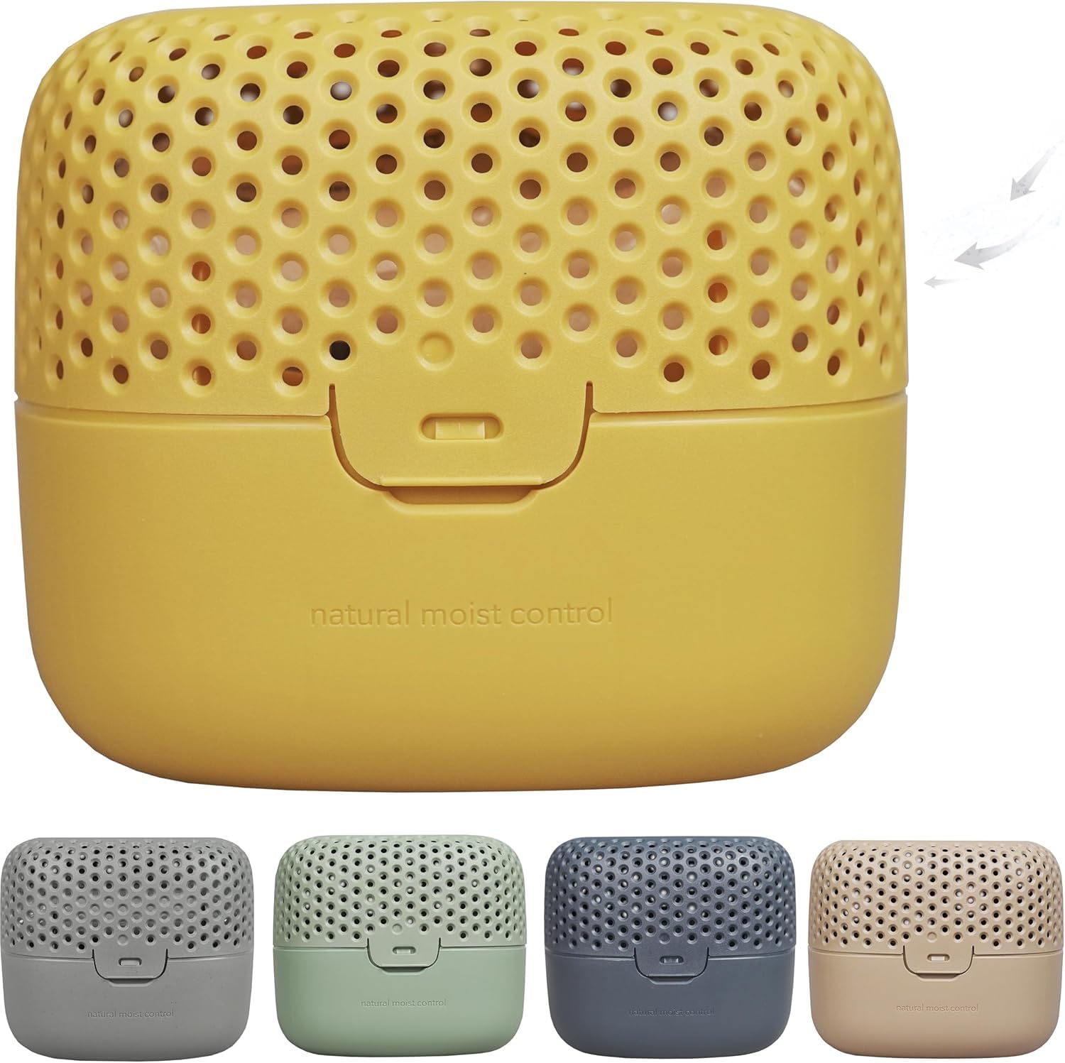 Series 3 ABSODRY Moisture Absorber – with 1 x 300g bag of moisture-absorbing crystals - Lasts up to 90 days Electricity & Battery Free - Up to 30 m3 - Helps prevent Bad Odours and Mould - Chanterelle