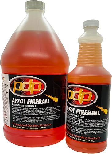 Professional Detailing Products - PDP Fireball - Limpiador de ruedas premium sin ácidos de 5 galones