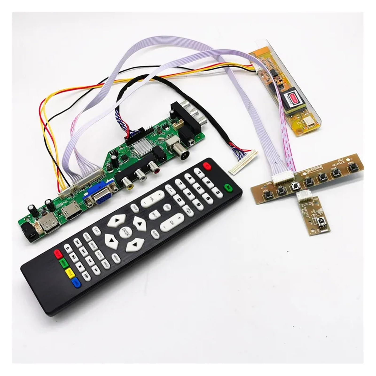 Xqscvqwfa D3663LUA V56 V59 Universal Driver Board with connected cables