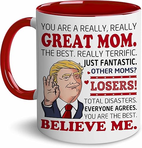 BECHUSKY Mothers Day Gift For Mom - Moms Gift - Best Mom Ever Cup - Mugs For Mother - Mother's Day Gifts For Her