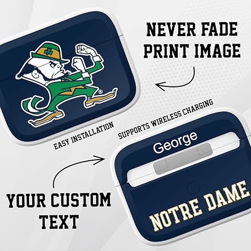 Vista 112 de AFFINITY BANDS Texas Longhorns HDX - Funda con nombre personalizado compatible con Apple AirPods Pro 1 y 2 (negro clásico)