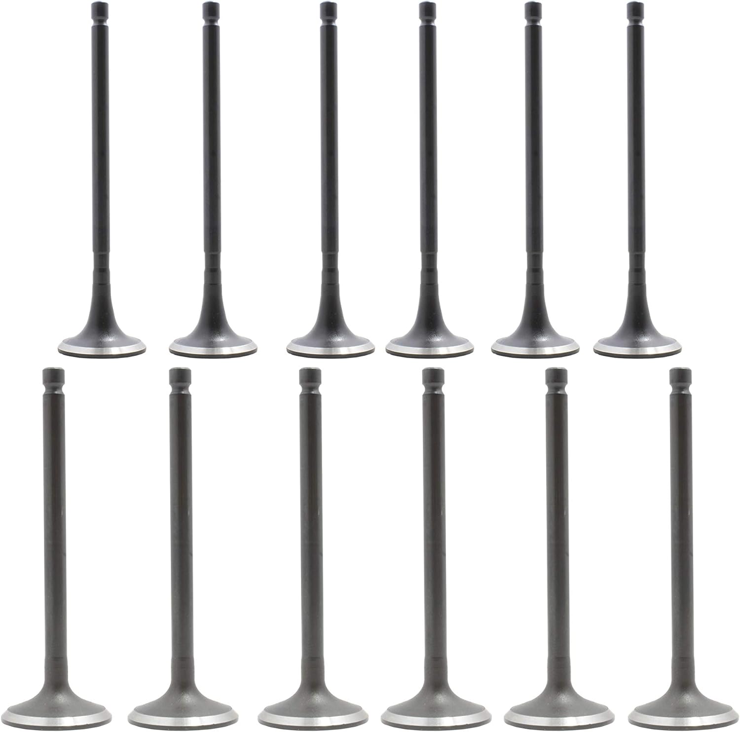 DNJ VK12130 Exhaust Intake Valve Kit for 1999 Mitsubishi Montero Sport V6 3.0L SOHC 12V EV130 X6 IV130 X6