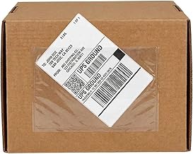 9527 Product 6" x 9" Clear Adhesive Top Loading Packing List Clear Shipping Pouches, Mailing/Shipping Label Envelopes (2000 Pack)