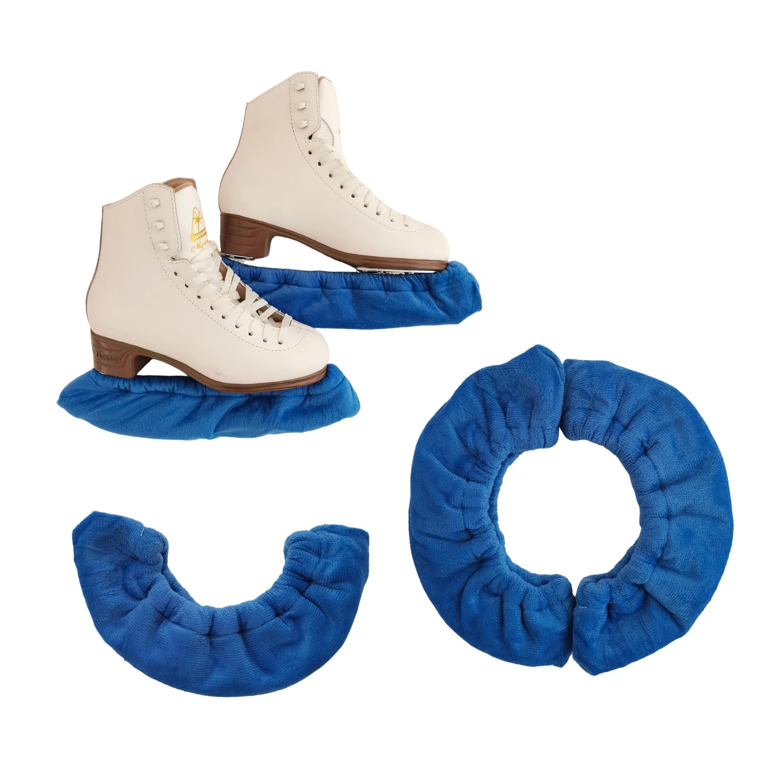 LIUHUO Skate Cover Pair of Terry Cloth Blade Cover Universal Multiple Colors