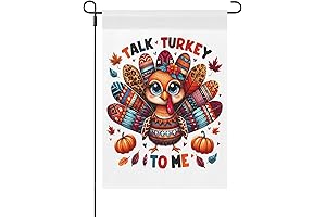 Talk Turkey to Me Outdoor American Flag
