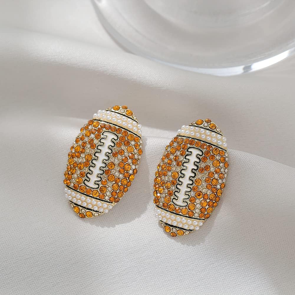 LILIE&WHITE Football Basketball Baseball Dangle Earrings For Women - Image 5