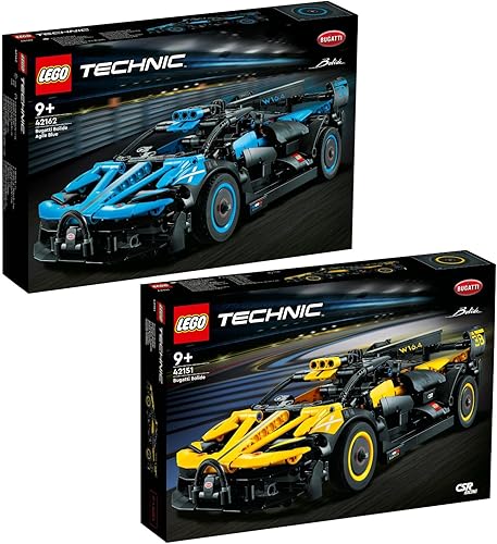 Lego 42162 Bugatti Bolide Agile Blue & 42151 Bugatti Bolide Set of 2