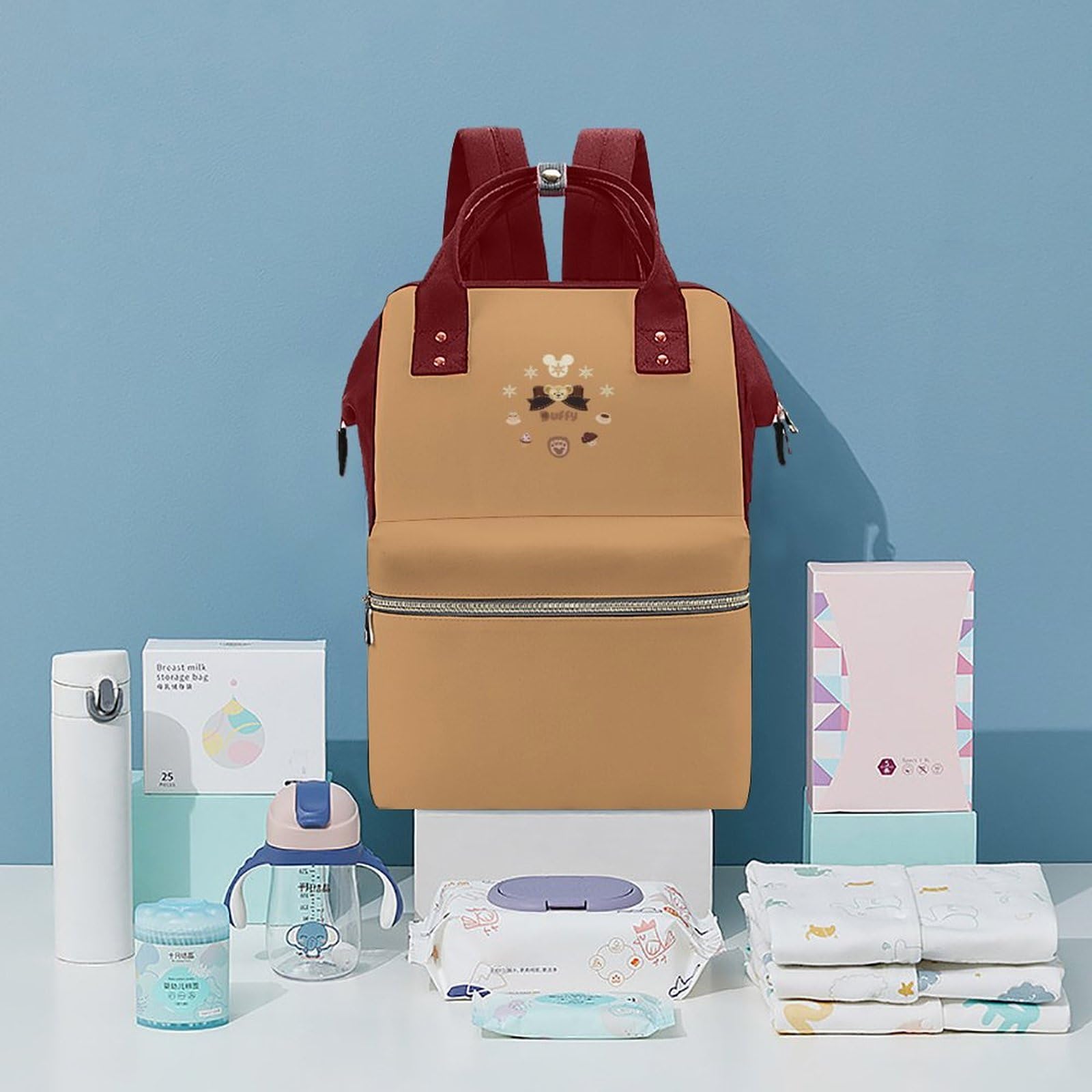 Amazon.co.jp: ダッフィー フレンズ ママバッグ 防水 ママバッグ 大 