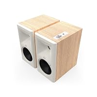 Klipsch The Fives II Dolby Atmos 5.25" Powered Speakers, Red Oak (Pair)