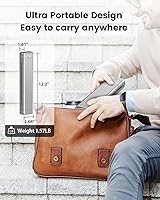 Vista 37 de Itari Impresora portátil, impresora sin tinta M08F, impresoras portátiles Bluetooth inalámbricas para viajes, compatible con impresora térmica