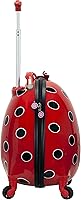 Vista 2 de Rockland - Maleta infantil giratoria con exterior rígido de policarbonato, Ladybug), B02-LADYBUG