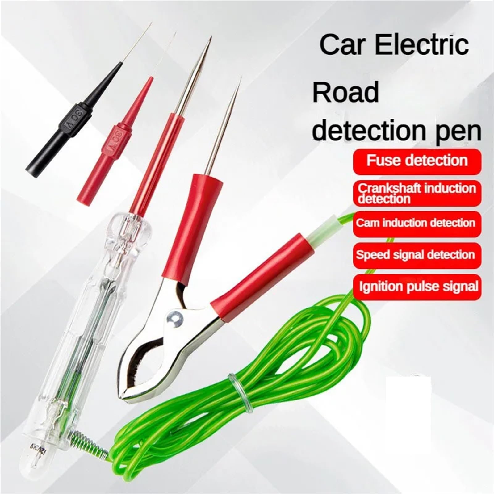 Spannungsmesser 5er-Pack Auto-Inspektionswerkzeu Testlicht Teststift Autoreparatur 12V