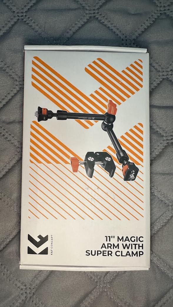 Die Gelenke sind stark und lassen sich gut straffen. Durch den Gelenkarm habe ich eine zusätzliche Länge für den Audioboom