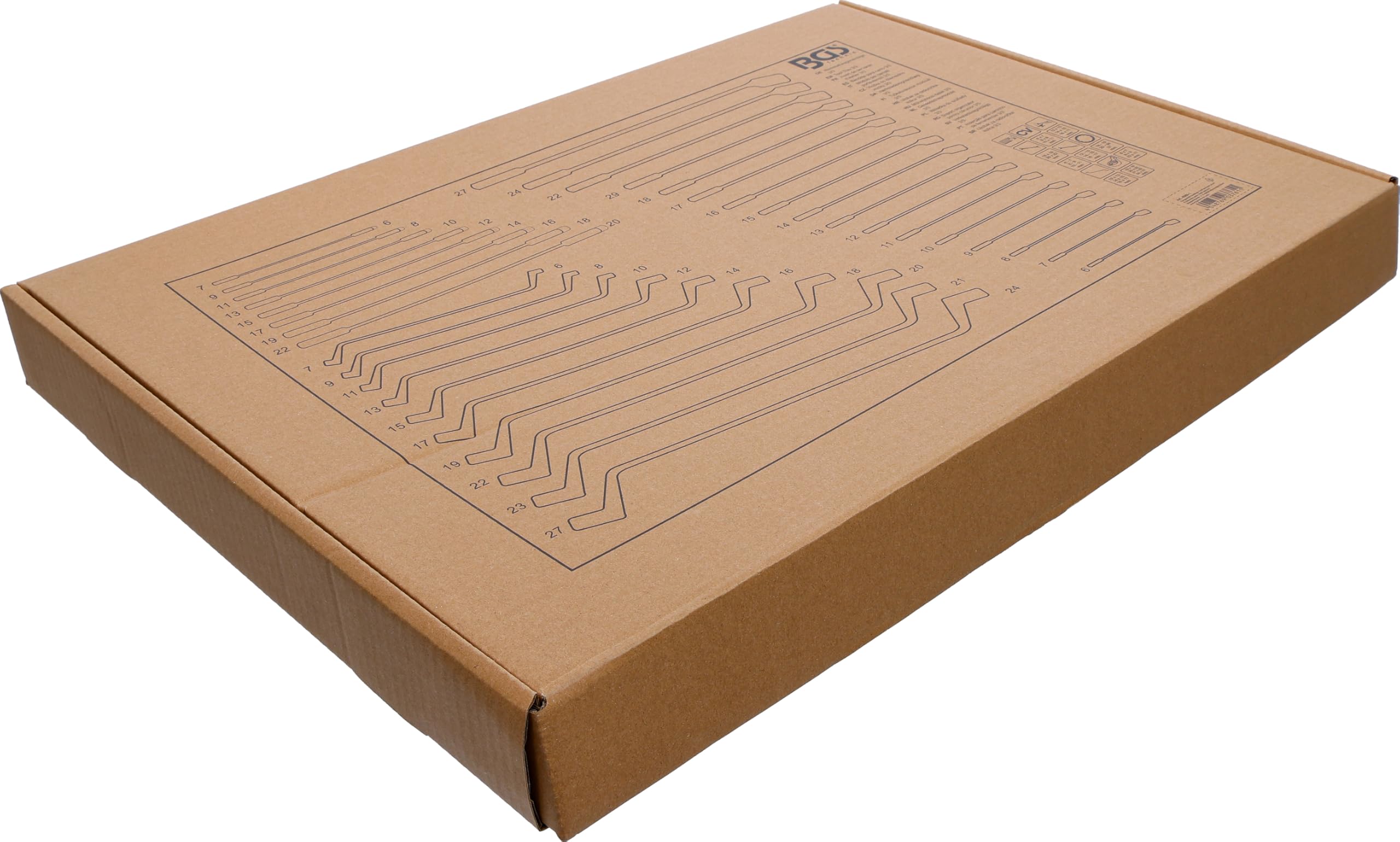 BGS 4089-1 | Modulo per carrelli portautensili 3/3 | vuoto | per BGS 4089