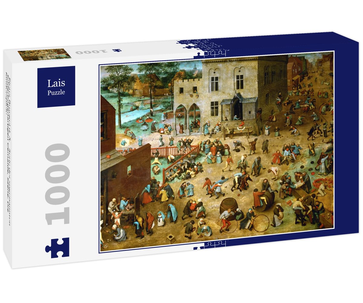 Lais Puzzle 1000 Pezzi - Il Castello Dei Leoni Di Kassel Nel Bergpark Wilhelmshöhe, Paesaggio Tedesco