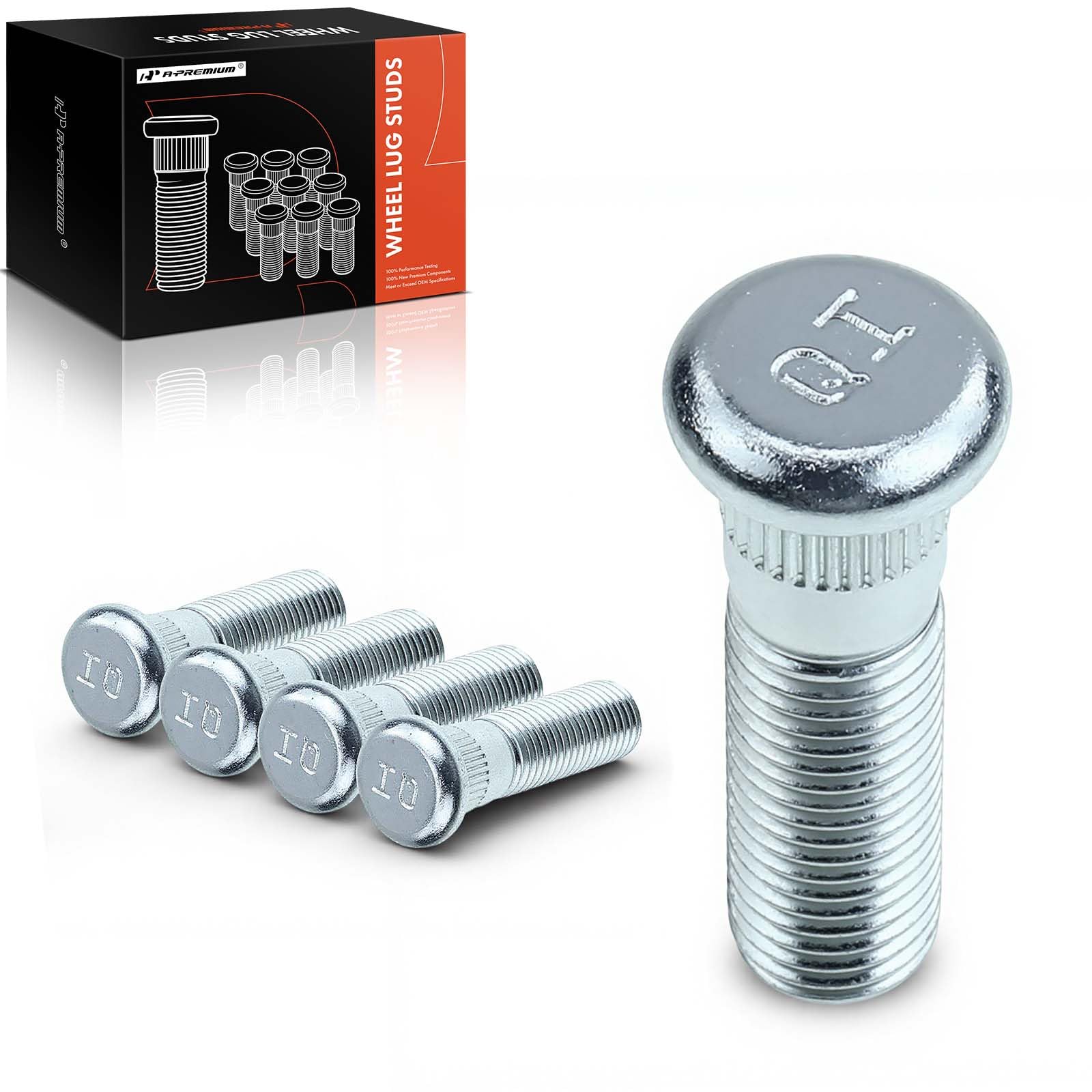 Amazon.com: A-Premium 5Pcs M12-1.50 Wheel Studs Compatible with