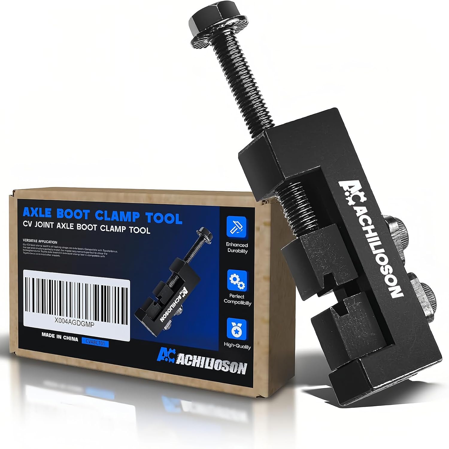 CV Axle Boot Clamp Tool Compatible with Toyota Lexus etc OEM 09521-24010, Drive Shaft CV Boot Clamping Tool CV Boot Clamp Pliers, CV Joint Axle Boot Clamp Tool