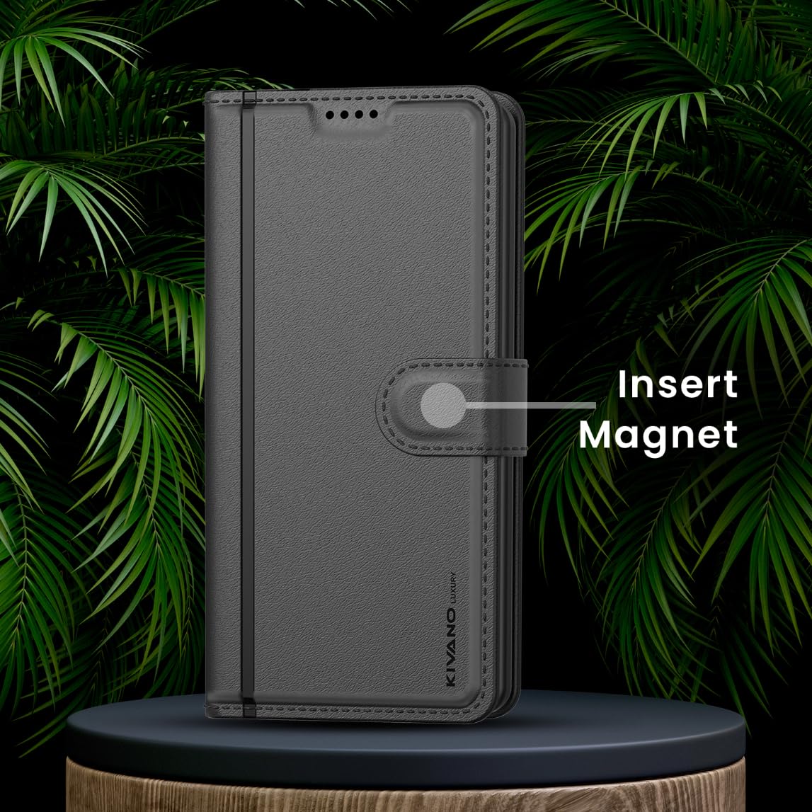 KIVANO LUXE Leather Flip Case for Redmi Note 12 Pro 5G -6