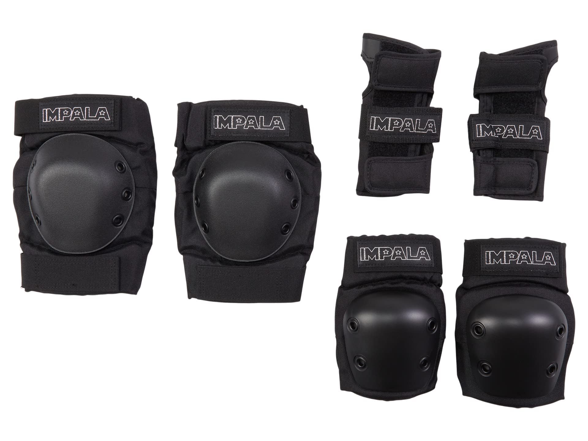 Impala Rollerskates Kit de Protection Noir L