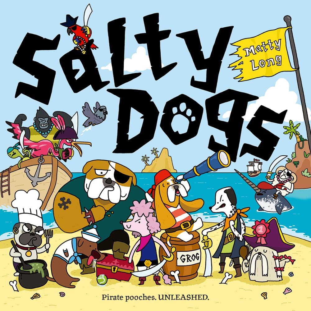 Salty Dogs.by Long  New 9780192748652 Fast Free Shipping**