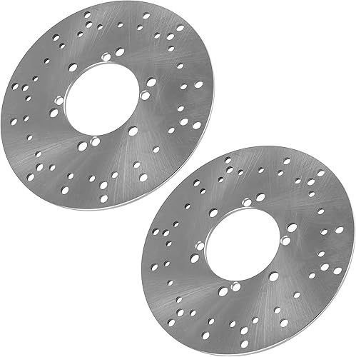 Miniatura 4 de Caltric Rotor de disco de freno delantero compatible con Polaris Diesel 455 4x4 UTV SxS 2000 2001