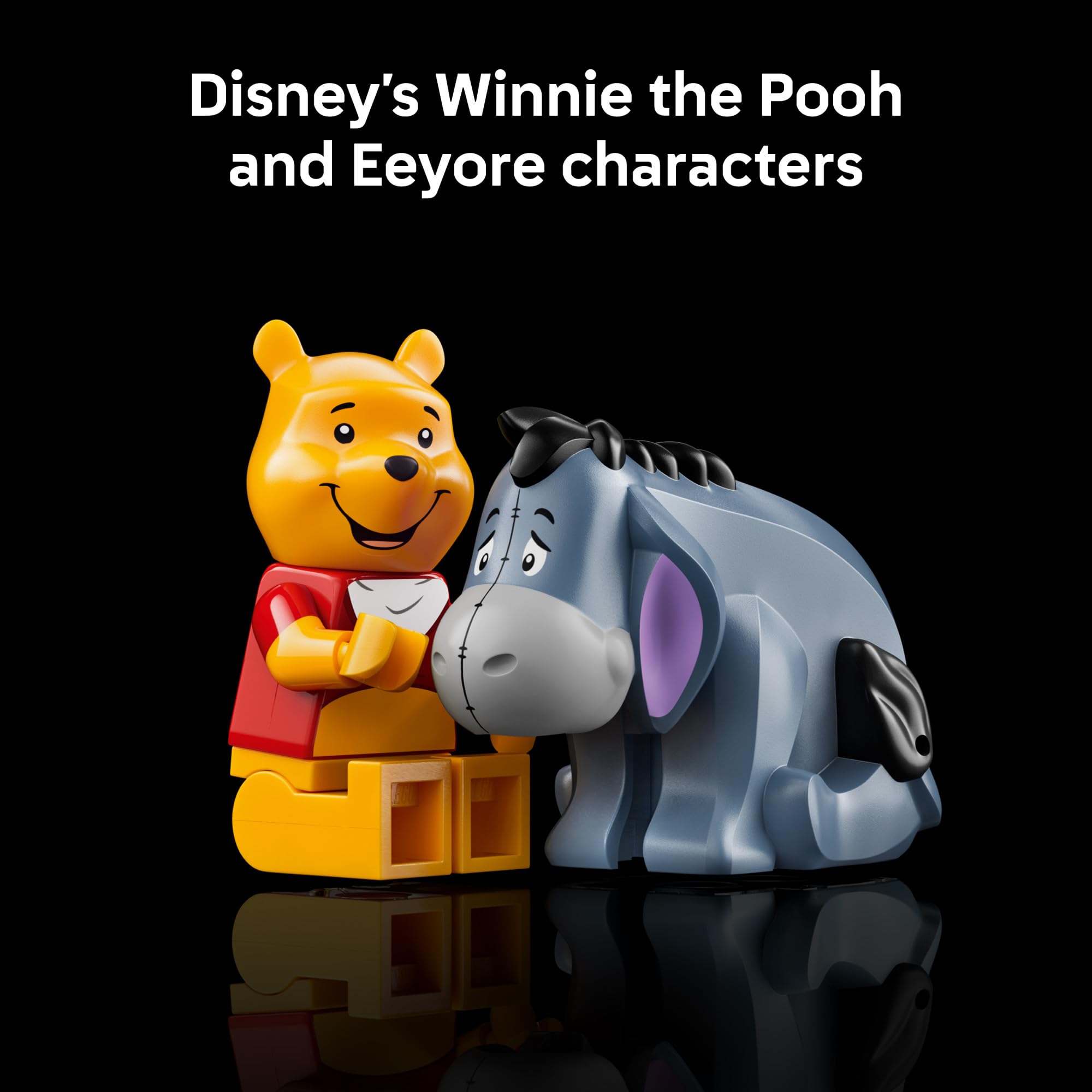 LEGO Disney Winnie The Pooh Building Set - Home, Office, or Book Shelf Decor for Adult Fans, Ages 18+ - W/Eeyore Figure - Collectible Disney Gift - 43300