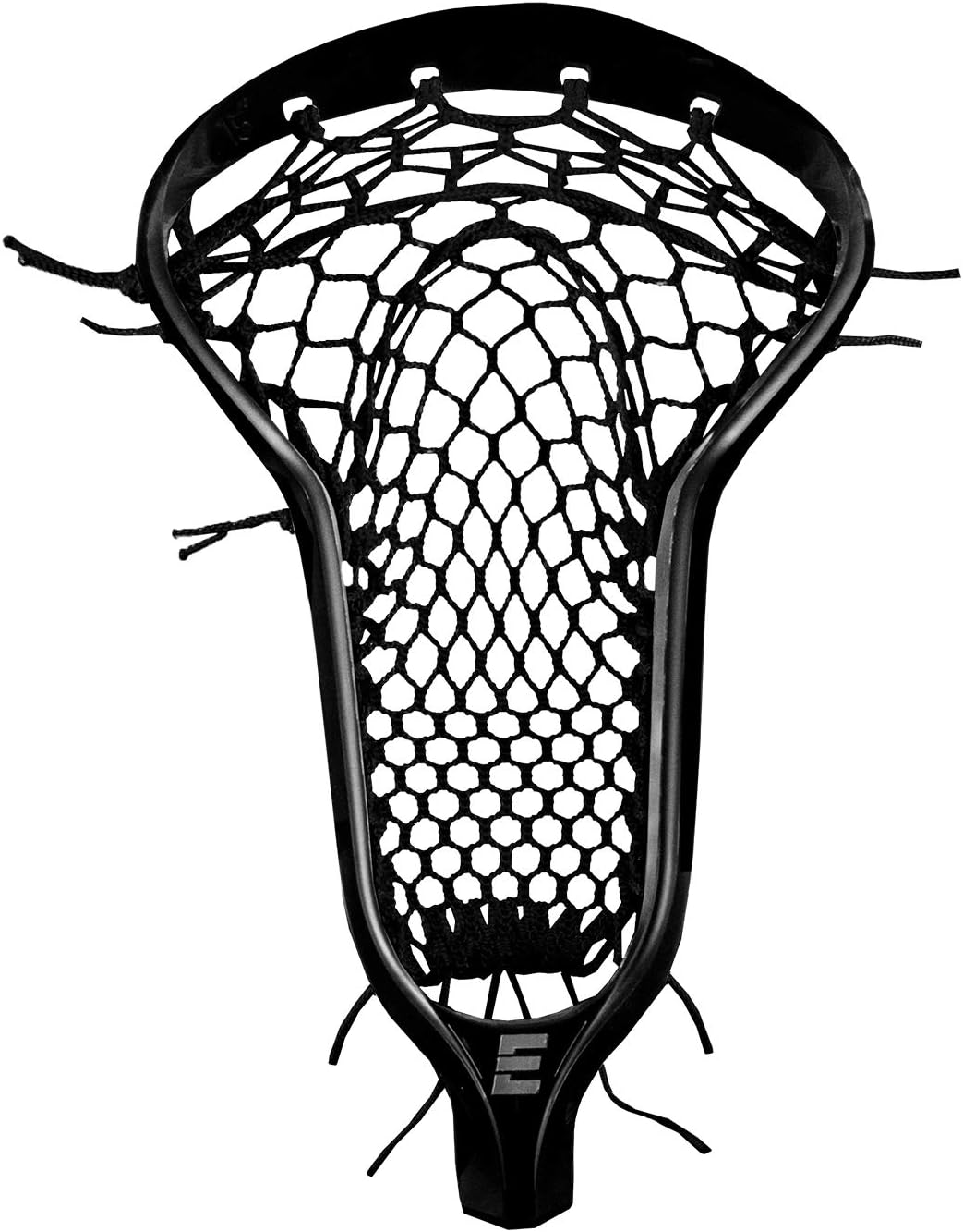 Epoch 3D Elite Women's Lacrosse Head Strung Mesh, Black/Black : Sports & Outdoors