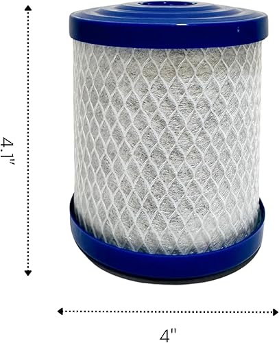 Miniatura 6 de Nispira Filtro de agua de repuesto para sistemas de filtración de agua de Ecología General Seagull IV X-1F, X-1D, X-1B, X-1P, Purest One TP-1 1000