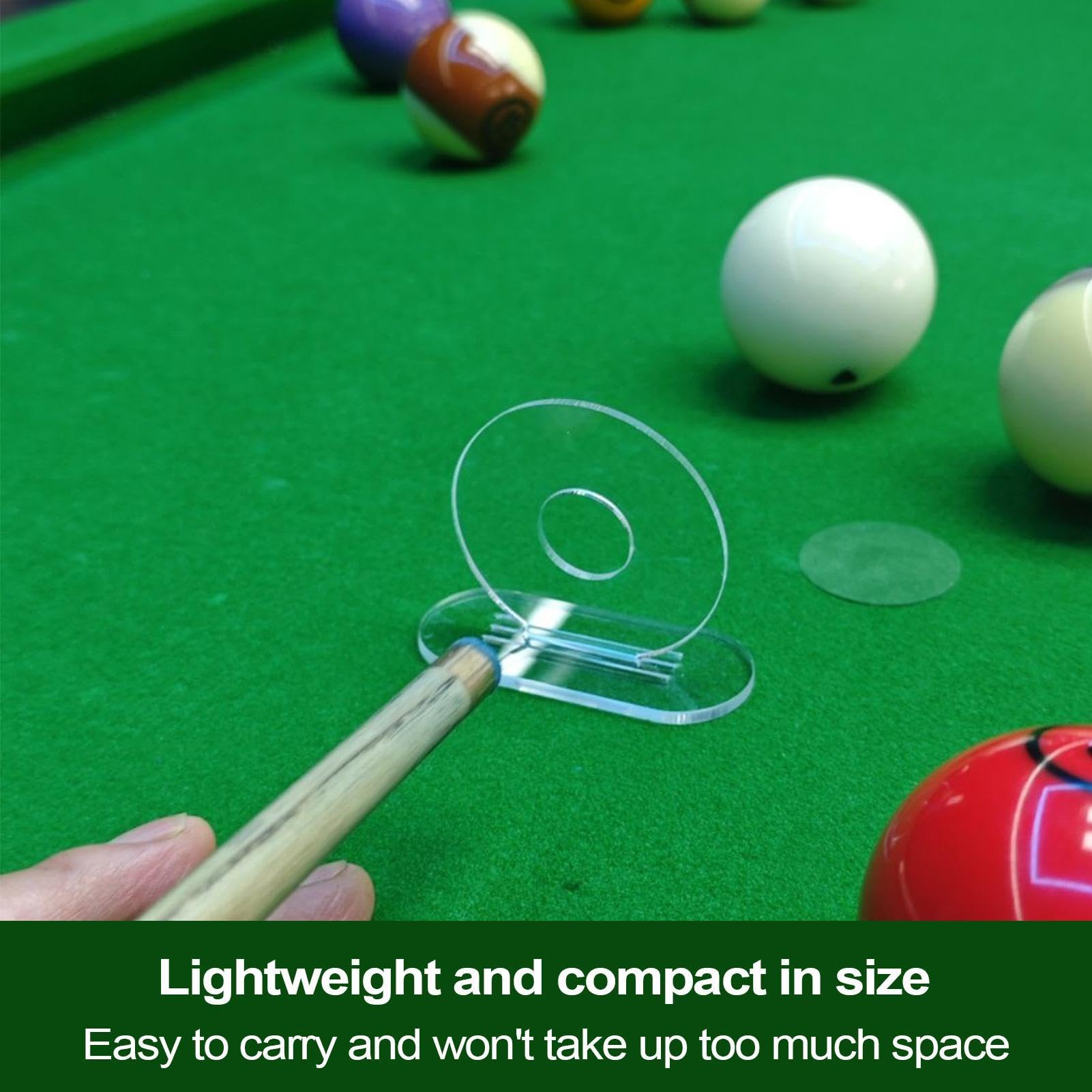 Billiard Cue Trainer Stable 5-Hole Locator Multifunctional Portable Snooker Pool Training Equipment