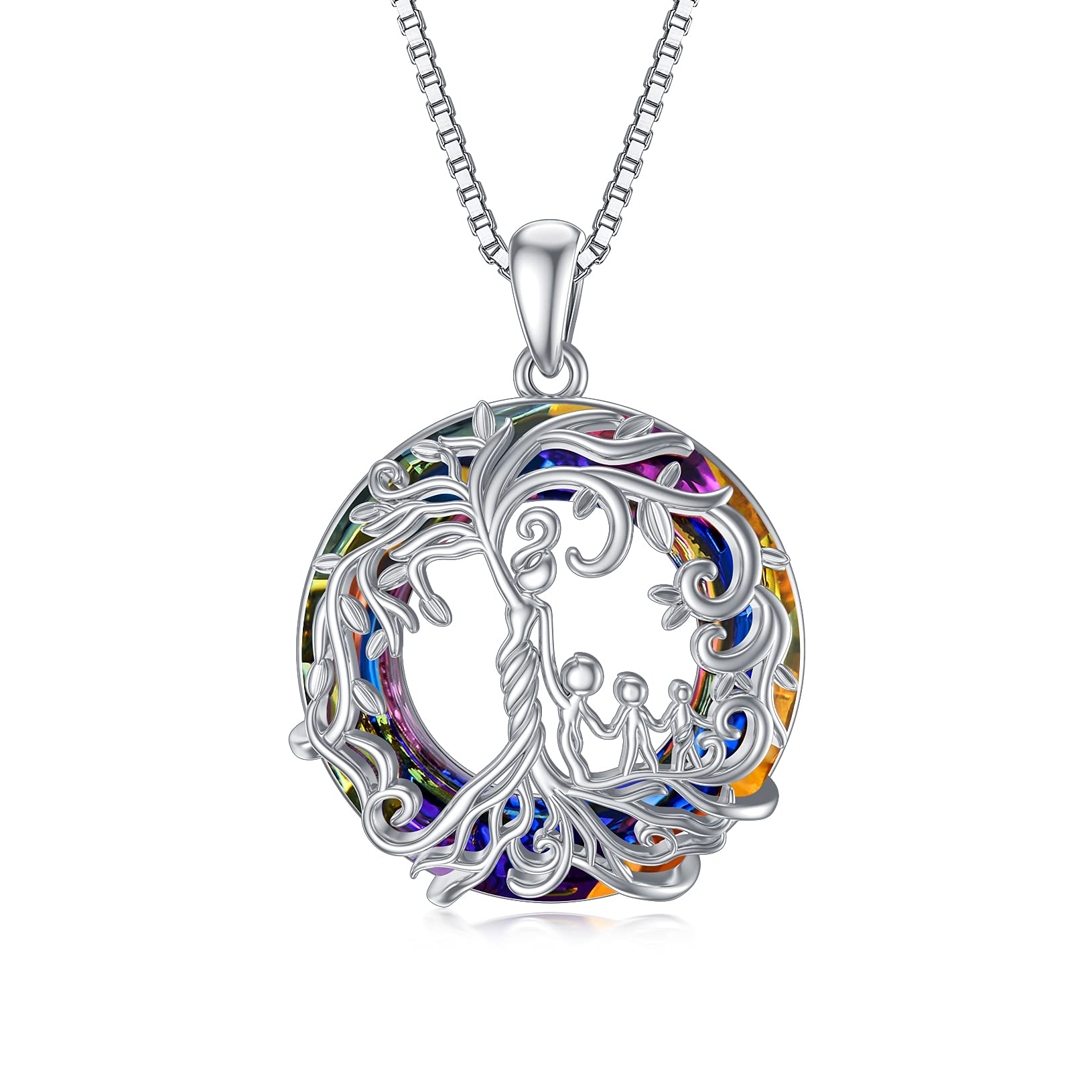 TOUPOP Tree of Life Necklace