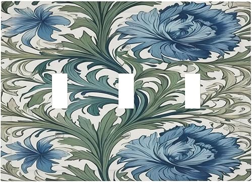 Miniatura 104 de Cubiertas Decorativas de Arte para Interruptores de Luz, Hojas de Otoño, Placa de Pared de Palanca Individual, Cubierta Decorativa de Interruptor,