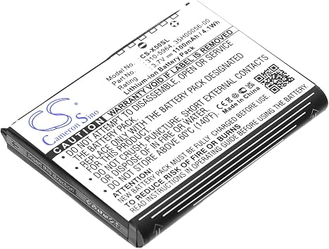 Tingen 1100mAh Battery Replacement for DELL Axim X51 Axim X50V Axim X50 Axim X51V 310-5965 U6192 3.7V