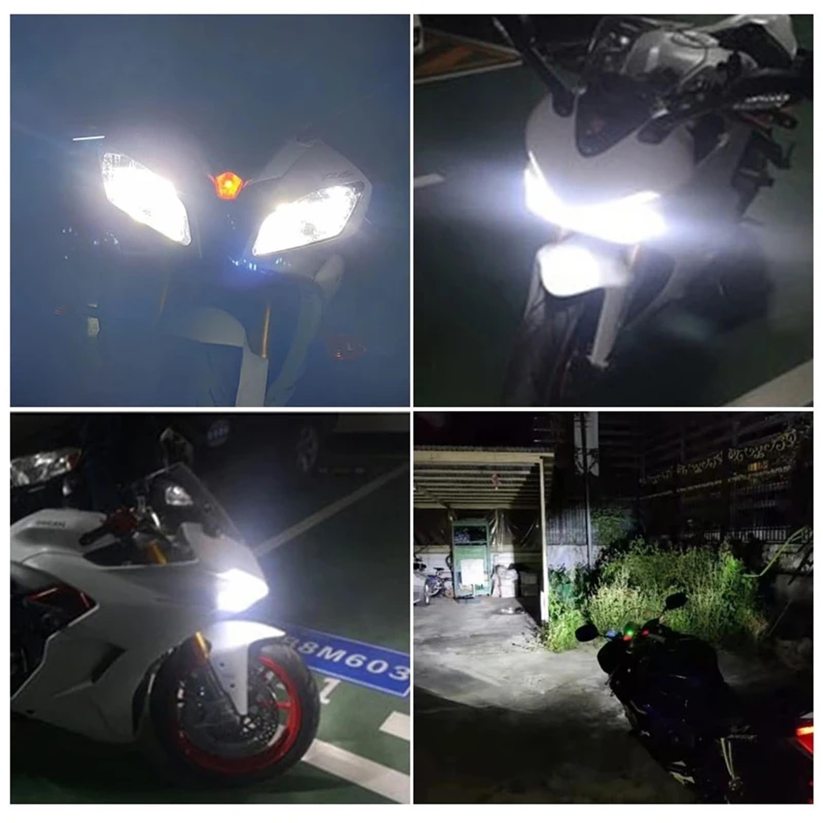 Luci per motociclette Adatto per Benelli TRK502 X TRK 502X 2021 TRK 502 Lampadine per fari a LED da 60 W H7 per moto Faro per moto(2PC LED H7 WHITE)