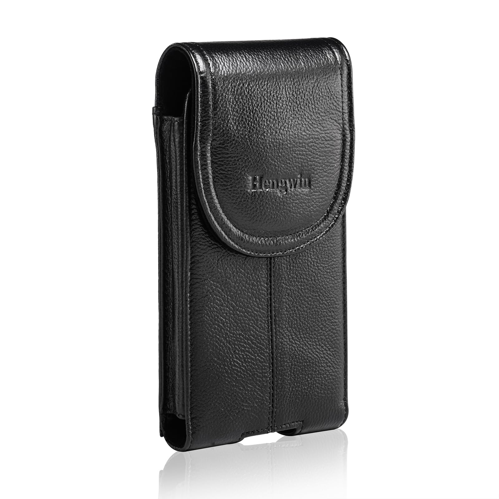 Prawdziwa skórzana kabura na telefon męska torba na pas do telefonu komórkowego Samsung Galaxy S25 S24 S23 S22 Ultra S24+ do iPhone 16 15 ProMax 16 15Plus 14 13 Pro Max Torba na talię (czarna)