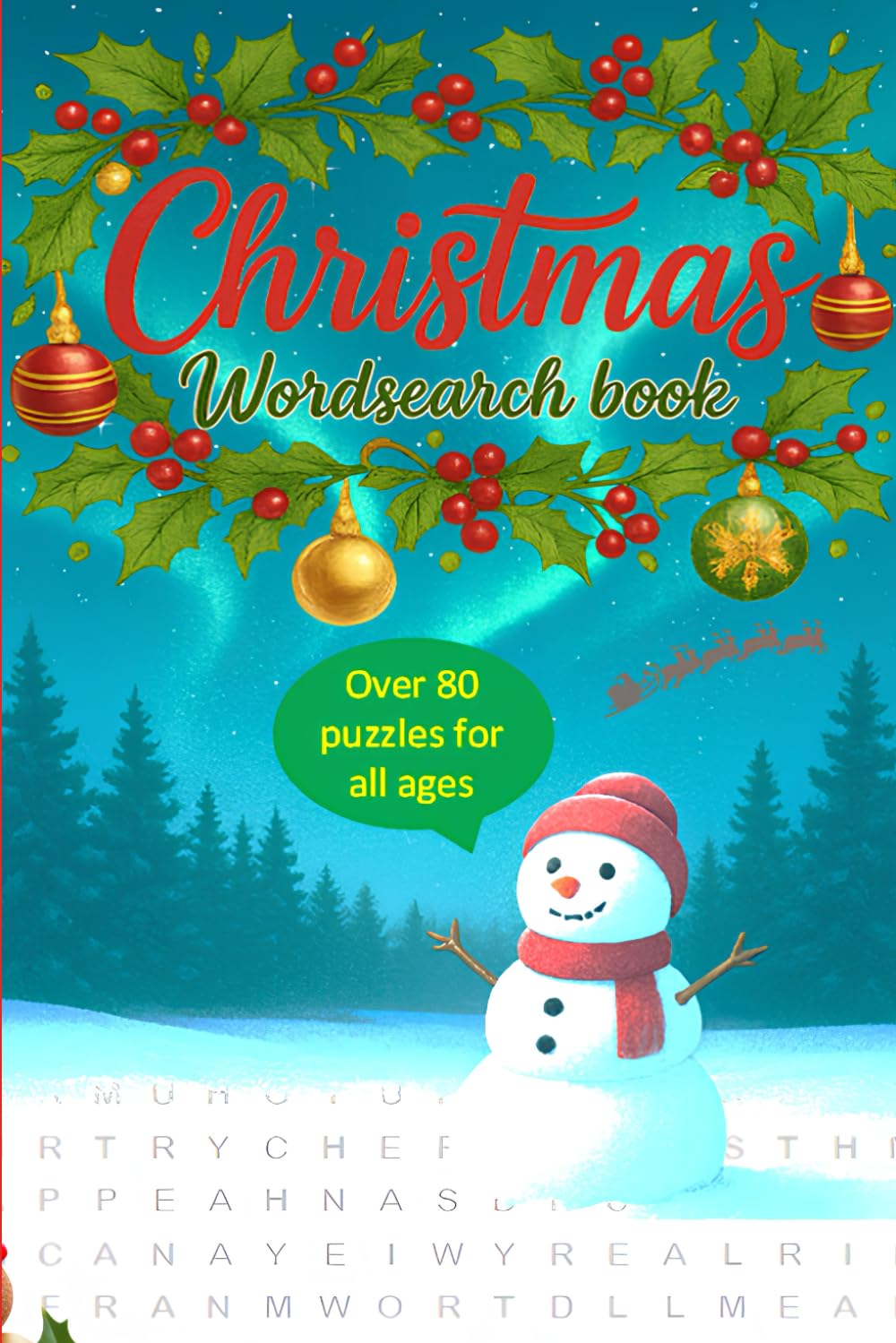 Christmas Wordsearch Book