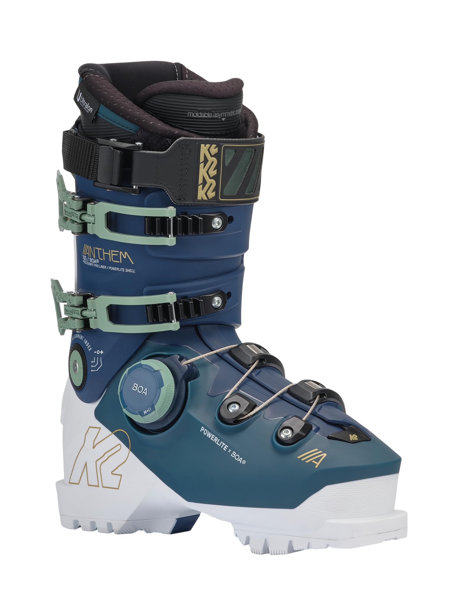 K2 - Chaussures De Ski Mindbender 125 Boa W Gris Femme - Femme - Taille 120 - Gris