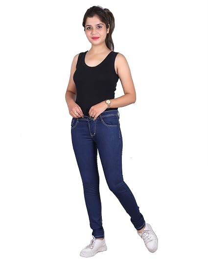 Blue Color Skin Fit Jeans