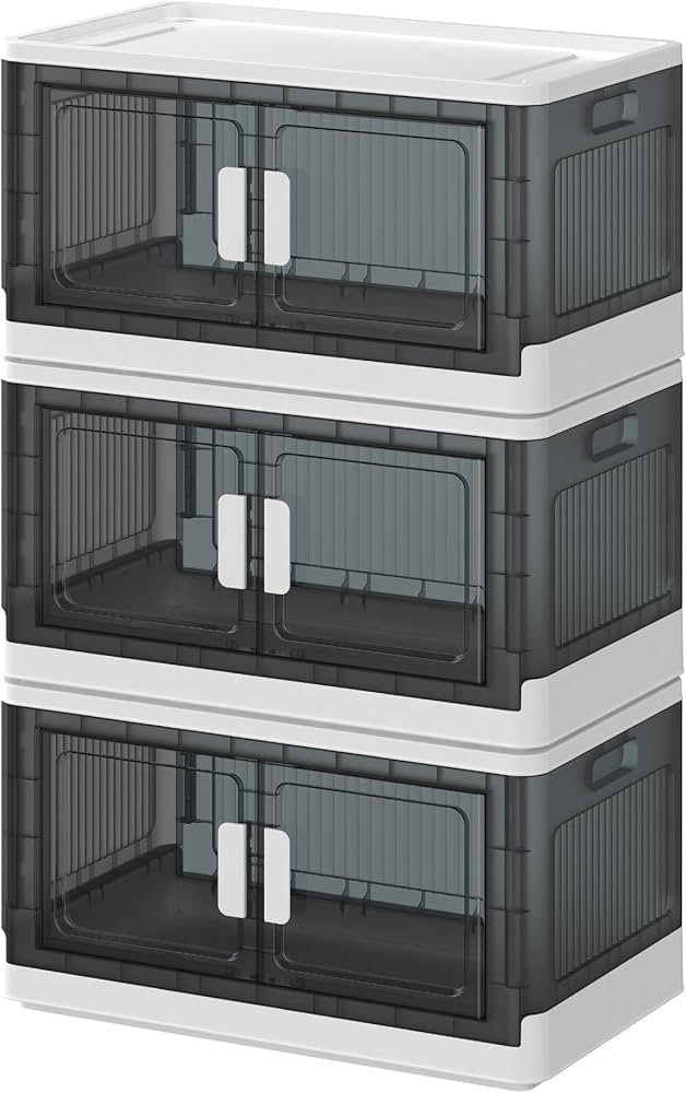 Amazon|COOSOT 収納コンテナ 折りたたみ 左右開き式 大容量 収納 Amazon|COOSOT 収納コンテナ 折りたたみ 左右開き式 大容量 収納