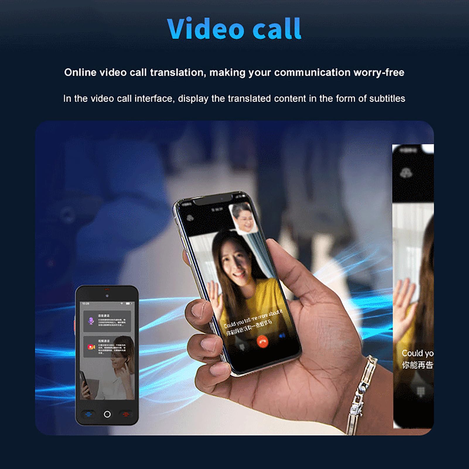 Il dispositivo AI Smart Translator S10 Pro La traduzione multilingue in tempo reale migliora la comunicazione per viaggiatori e professionisti
